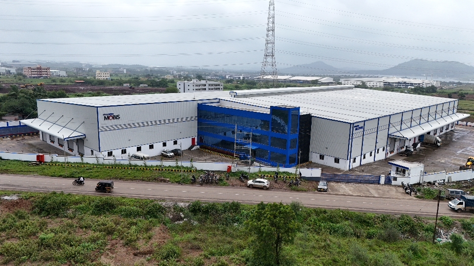 High-performance steel wire processing machinery in operation at Hyundai Mobis.