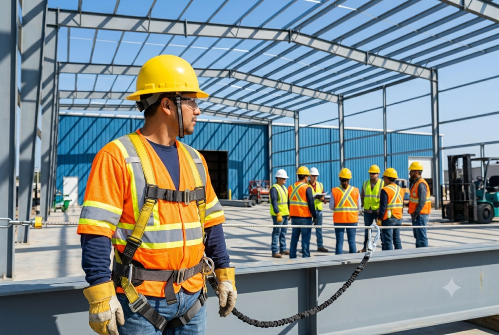 PEB Erection Safety Practices